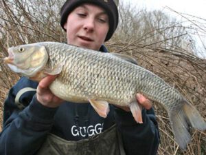 Ben Ward with a fine chub